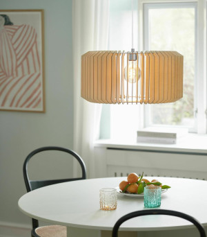 ASTI Závesné svietidlo Nordlux E27 40W Drevo Prírodné