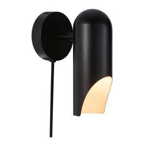 ROCHELLE DFTP GU10 8W Kovová čierna nástenná lampa