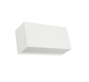 ASKER 5102W White RAL-9003 8W 4000K vonkajšie nástenné svietidlo - NORLYS