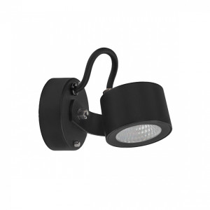 Vonkajšie nástenné svietidlo MOSS 6162BL 4W 4000K Black RAL-9005 - NORLYS