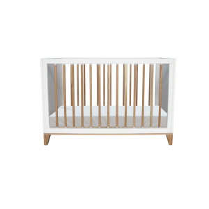Naia Evolutive Posteľ ratan 60 x 120 - Neige