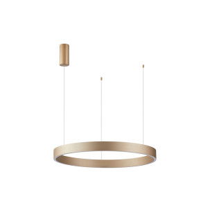 Závesné LED svietidlo Italux Brasco Down 60 cm zlaté biele PND-56215-060RPP-GD-3KS4K-TRDIMM