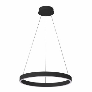 Závesná LED lampa Italux Brasco Down čierna 80 cm PND-56215-080RPC-BK-3KS4K-TRDIMM