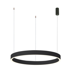 Závesné LED svietidlo Italux Brasco Down čierne 80 cm PND-56215-080RPP-BK-3KS4K-TRDIMM