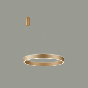 Závesná LED lampa Italux Brasco Up Down zlatá 60W 60 cm PND-56215D-060RPP-GD-3KS4K-TRDIMM