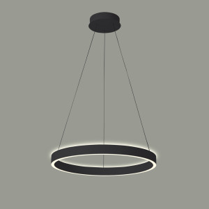 Závesné LED svietidlo Italux Brasco Up Down čierne 80 cm PND-56215D-080RPC-BK-3KS4K-TRDIMM