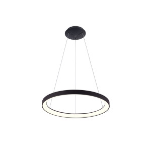 Závesné LED svietidlo Italux Vico čierne 48 cm PND-53675-048RPC-BK-3KS4K