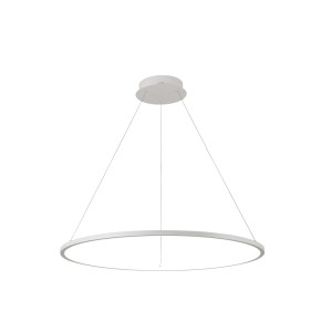 Závesná LED lampa Italux Vinola biela 48W 80 cm PND-56135B-080RPC-WH-3KS4K-TRDIMM