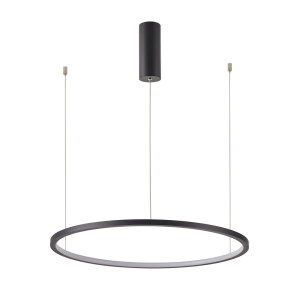 Závesné LED svietidlo Italux Vinola čierne 80 cm PND-56135B-080RPP-BK-3KS4K-TRDIMM