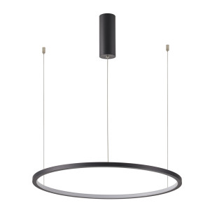 Závesná LED lampa Italux Vinola čierna 100 cm 58W PND-56135B-100RPP-BK-3KS4K-TRDIMM