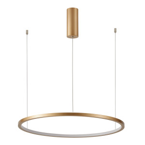 Závesné LED svietidlo Italux Vinola biele/zlaté 100 cm PND-56135B-100RPP-GD-3KS4K-TRDIMM