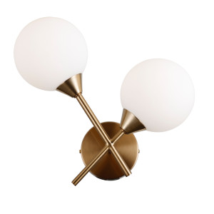 Nástenné svietidlo Italux Evora mosadzné G9 2x, SKU WL-55342-2-HB