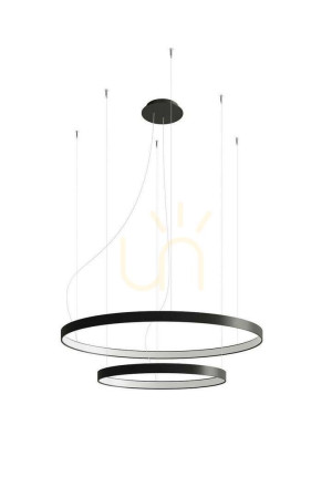 Luster RIO 2 55/78 čierna LED 4000K Thoro
