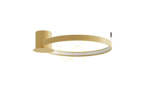 Stropné svietidlo RIO 55 golden LED 3000K Thoro