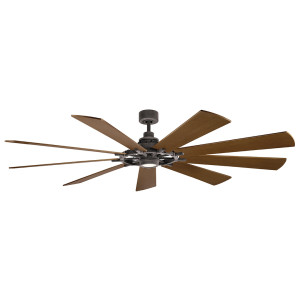 Ventilátor Gentry XL - 85 palcov / 216 - zvetraný zinok
