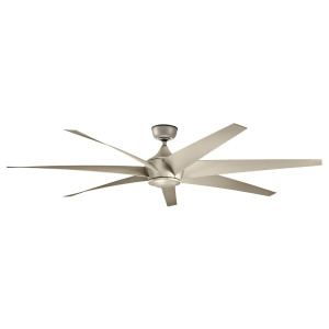 Výučba - Ventilátor 80 palcov / 203 - antická saténová strieborná