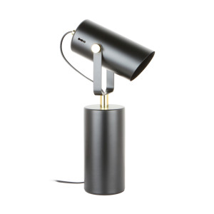 Stolná lampa Zuma Line MBK A2058- RESI čierna MAT+ZŁOTO/MATT (A2058-MBK)