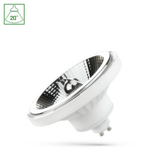 Led Ar111 Gu10 230 V 10 W Smd 20 St Ww Stmievateľné biele spektrum.
