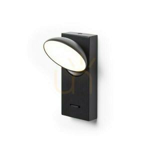 Nástenné svietidlo Eliseo Black 230 V Led 5 W 3000 K