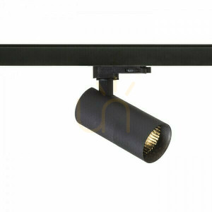 Forza reflektor pre 3-fázovú koľajnicu čierny 230 V Led Gu10 10 W.