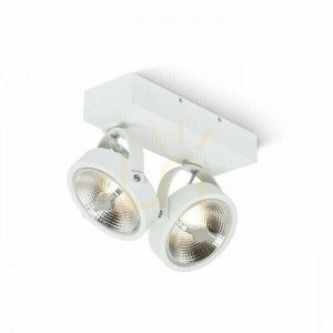 Nástenné svietidlo Kelly Led Ii Dimm nástenné svietidlo biele 230 V 2x12 W 24° 3000 K