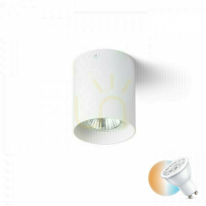 Stropné svietidlo Mantova I Matte White 230 V Gu10 35 W.