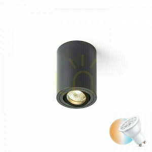 Svietidlo Moma Directional Black 230 V Gu10 35 Watt.