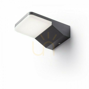 Nástenné svietidlo Virgo nástenné svietidlo Antracit 230 V Led 9 W Ip65 3000 K