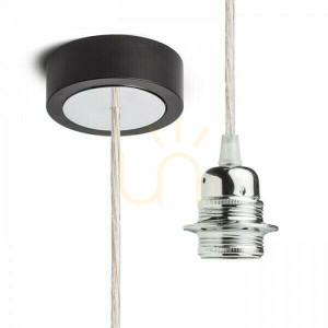 Tienidlo, šesťhranné tienidlo Závesná sada Cp+Tk+Cho+Chp1 230 V E27 28 W.