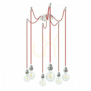 Tienidlo, tienidlo Kombix 6 Závesná sada Chp+Czk+Cho 230 V E27 6x28 W.