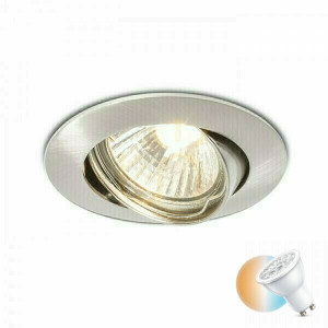 Zapustené svietidlo Topic R Directional Nickel Mat 230 V Gu10 50 W.