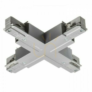 Eutrac Lighting Bus X Switch Silver Gray 230 V