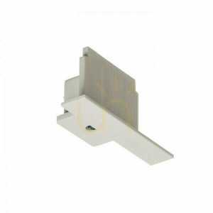 Eutrac Lighting Koncovka koľajnice pre zapustenú koľajnicu biela