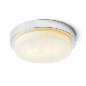 Stropné svietidlo do kúpeľne Gorra Chrome 230 V E14 2x40 W Ip44
