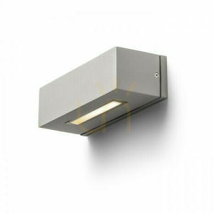 Nástenné svietidlo Woop nástenné svietidlo Silver Grey 230 V R7s 78mm 48 W Ip54