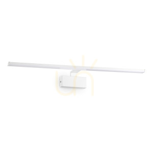 Nástenné svietidlo Ideallux ALMA AP D81 BIANCO biele LED 18W 225029