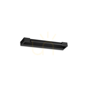Nástenné svietidlo Ideallux Balance AP D45 Nero čierne LED 12W 321547