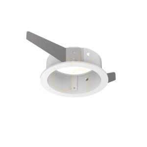 Rámik pre bodové svietidlo Ideallux BENTO Round Single biely 287898