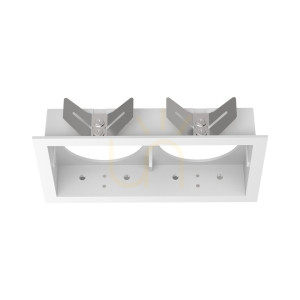 Rám pre zapustené svietidlo Ideallux BENTO Frame Square Twin biely 287935