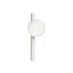Ideallux Binomio 328478 Biela stropná/nástenná lampa, G9, 1x4 W, 33,3 cm