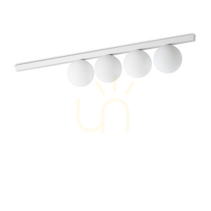 Plafón Ideallux BINOMIO PL4 BIANCO biely 4xG9 328454