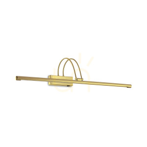 Nástenné svietidlo Ideallux BOW AP D76 mosadz LED 8W 121130
