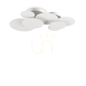 Plafón Ideallux CLOUD PL D74 biely LED 46W 3000K 285207