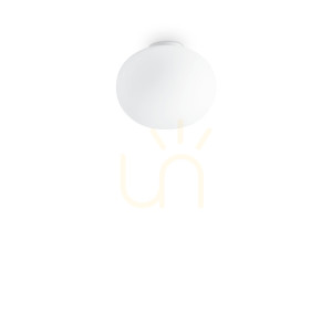 Plafón Ideallux COTTON PL1 D30 biely 30 cm 297743