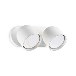 Nástenné svietidlo Ideallux DODO AP2 Bianco biele GX53 2x15W 314136