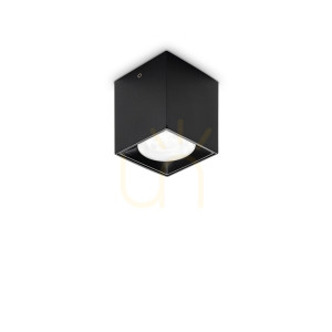 Plafón Ideallux NITRO čierny LED 5W 3000K stmievateľný 319803