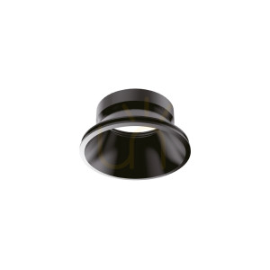 Reflektor pre bodové svietidlo Ideallux Dynamic Round Fixed čierny 211794