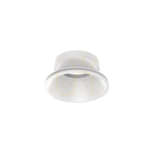 Reflektor Ideallux Dynamic Round Fixed biely 7,3 cm 211787