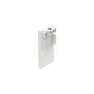 Koncovka lišty Ideallux EGO End Cap High bez otvoru biela 282664