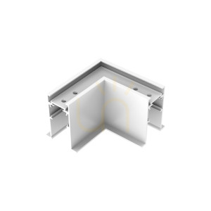 Zapustený rámik s elektrickým konektorom Ideallux EGO biely 10 cm 320625